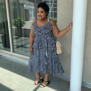 Black and White Dress